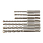Набор буров SDS-PLUS CONTRACTOR ф. 5/6/8х110, ф. 6/8/10/12х160 мм (7 шт.) Milwaukee 4932471244