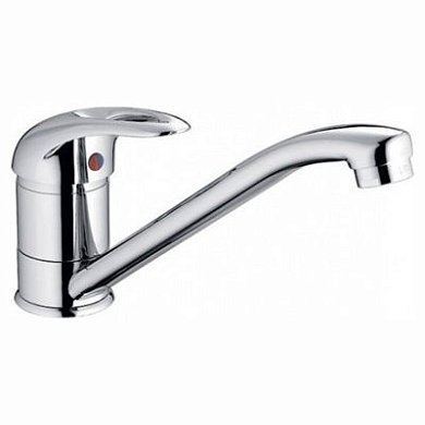 Смеситель для кухни, цинк, хром Ledeme L4202-B