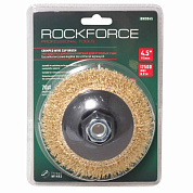 Кордщетка дисковая 115 мм RockForce RF-BWD045