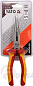 Тонкогубцы 180 мм VDE 1000V Yato YT-21155