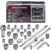 Набор инструментов 26 пр. 3/4", 12-гр. ForceKraft FK-68262-9