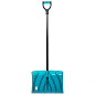 Лопата для уборки снега пластиковая LUXE,460х335х1300 мм, металлопластиковый черенок, Palisad 615915