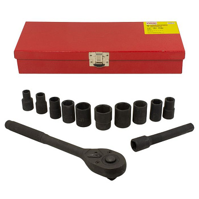 Набор ударных головок 12 пр. 1/2'' 6-гр. 10-24 мм WMC TOOLS WMC-4122-5