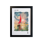 Фоторамка "П2-208 Zebra", черный