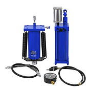 Цилиндр гидравлический 50 т, для пресса в комплекте со станцией гидравлической и манометром, Forsage F-0101-3Y