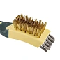 Щетка по металлу ручная с прорезиненной рукояткой 3в1 RockForce RF-340129725