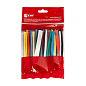 Набор ТУТ нг: 6 цветов по 5шт, Разного диаметра (3/1,5, 4/2, 5/2,5, 6/3, 8/4) 100мм, EKF PROxima tut-n-3-r