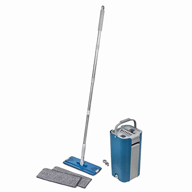 Швабра c телескопической ручкой в комплекте с ведром для отжима WMC TOOLS WMC-16