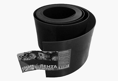 Лента бордюрная 20 см цвет- черный рулон (10м) садовая/газонная ПластЛайн 4812203000116