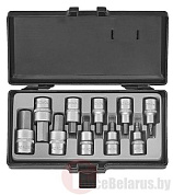 Набор дюймовых головок-бит HEX 5/32''-3/4'', 10 пр. 1/2'' Force 4111S