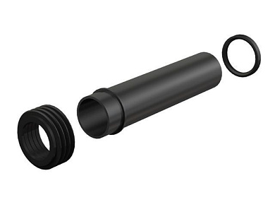 Прокладка + патрубок + гофрированная прокладка 45х58х25, Alcaplast M901-BL-01