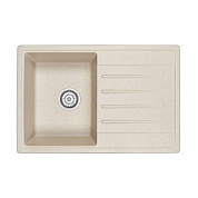Мойка кварцевая, прямоугольная, ST-7602, 760*500мм, беж, Granula 106486