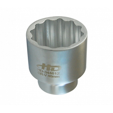 Головка торцевая 3/4" 12-гр 46 мм L65 мм CrV H-D HD-344612
