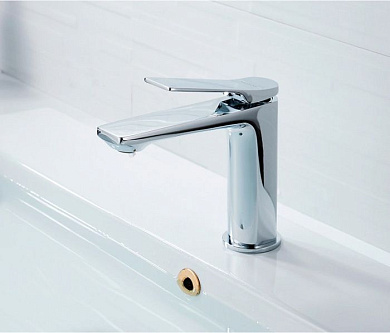 Смеситель для умывальника, раковины, латунный, хром Ledeme L1075 в магазине