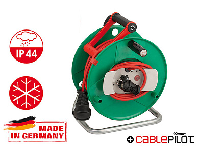 Удлинитель на катушке 40м (1 роз. 3.3кВт кабель до -35С с/з) Garant Brennenstuhl 1188470