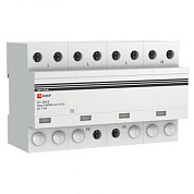 Устройство защиты от импульсных перенапряжений Тип 1 Iimp 25kA (10/350μs) 4P EKF spd-t1-25-4p