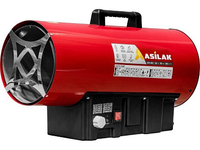 Нагреватель воздуха газовый SLG-50000T прям., 50 кВт, термостат, переносной 872 м3/ч ASILAK AS6310-6