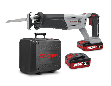 Пила сабельная аккумуляторная CROWN CT25007HX-4 BMC