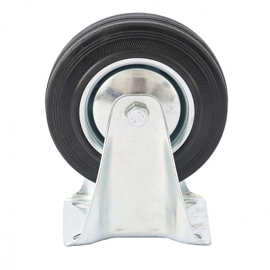 Колесо неповоротное D 160 мм, крепление платформенное Сибртех 68711