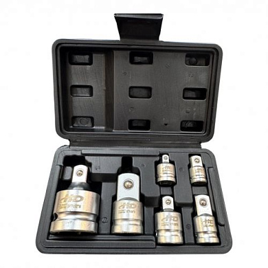 Набор адаптеров для головок от 1/4" до 3/4" 6 пр H-D HD-10671