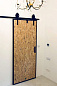 Комплект LOFT RONDO для 1 раздвижной двери 120 кг (с направляющей L-2000 мм) AKS 56800