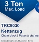 Таль цепная ручная 3 т Scheppach Sch-TRC9030