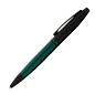 Ручка шариковая автоматическая "Cross Calais Matte Green and Black Lacquer", 0.7 мм, матовый зеленый, черный, стерж. черный