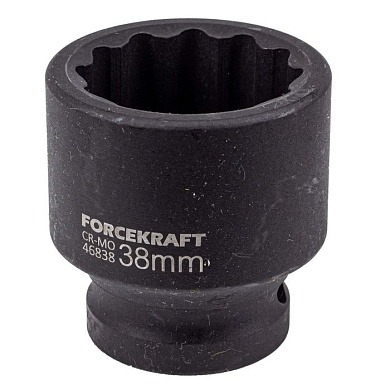 Головка ударная 38 мм 3/4" 12-гр. ForceKraft FK-46838