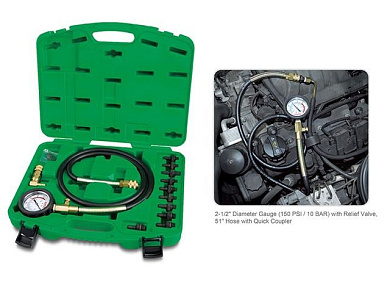 Набор для тестирования давления масла 12 пр. Toptul JGAI1204