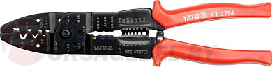 Щипцы для обжима и зачистки проводов 0.5-5.0/20-10 AWG Yato YT-2254