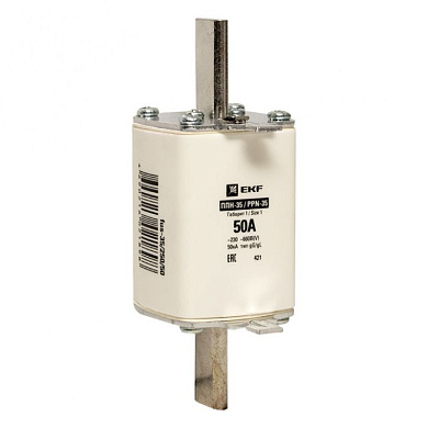 Плавкая вставка ППН-35 250/ 50А габарит 1 EKF fus-35/250/50
