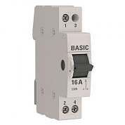 Трехпозиционный переключатель 1P 16А Basic tps-1-16