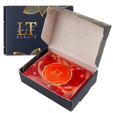 Мыло твердое ручной работы с добавлением эфирных масел ''Мультифрукт'' La and Te beaute LT-6259(+ уп)