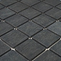Мозаика Pietrine Nero Lava MAT, 48х48х6 мм, MOSAICSTORY 30074