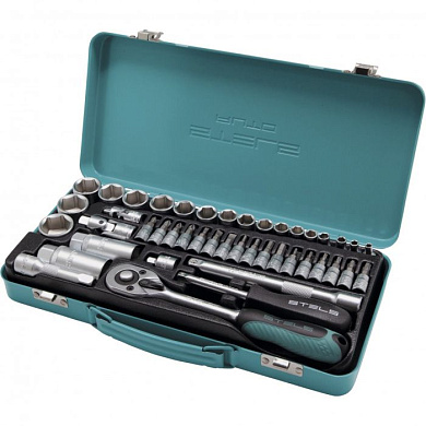 Набор инструментов 1/4''&3/8'' 44 пр. Stels 13575