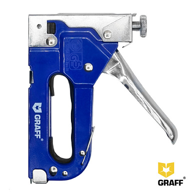 Степлер строительный в наборе со скобоудалителем ВL00 4-14 мм GRAFF 2402004