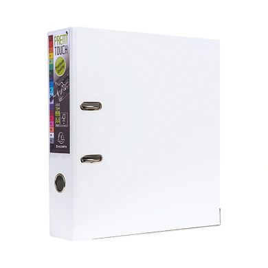 Папка-регистратор "Exacompta", A4, 80 мм, ПВХ, белый