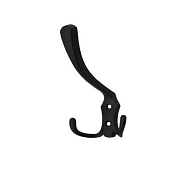 Крючок меб. трехрожковый мет. WP59 черный матовый GRIDLI 113581