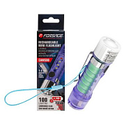 Фонарь аккумуляторный 500мАч, 100лм Forsage F-CAM590