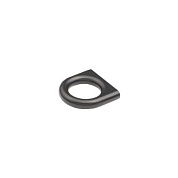 Ручка меб. кнопка мет. OLYMPIA графит AKS 88360