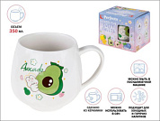 Кружка керамическая, 350 мл, Sweet fruits, авокадо, PERFECTO LINEA 17-401113