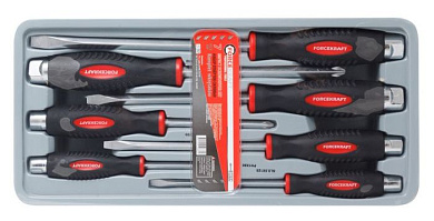 Набор отверток силовых магнитных Profi S2 7 пр. ForceKraft FK-20714