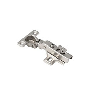 Петля мини накладная с доводчиком 38мм h0 несъемная планка AKS 64883