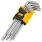 Набор Г-образных длинных ключей Torx, T10-T50, 9 пр JCB JCB-5098L