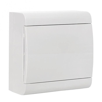 Щит распределительный ЩРН-П-8 (пром, упаковка) белая дверца IP41 EKF Basic pb-n-8w-bas