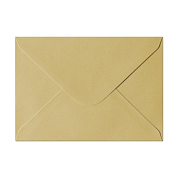 Конверт "Argo", С6, 10 шт, золотой