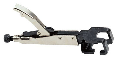 Зажим с фиксатором для кузовных работ, D-образный Force 67902