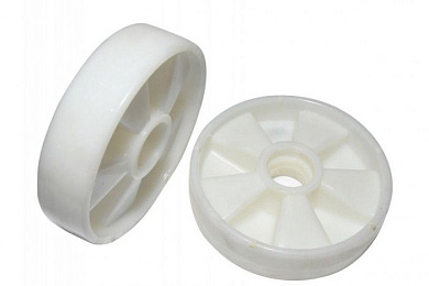 Колесо нейлоновое 160х50 мм без подшипника для тележек гидравлических JC/DF-III/DB/BFC TOR 1011978