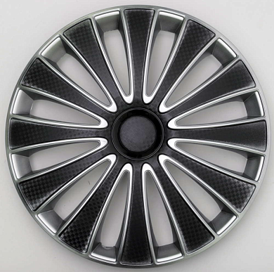 Колпак декоративный автомобильный GMK Super Black 16" (4 шт) Star S16021