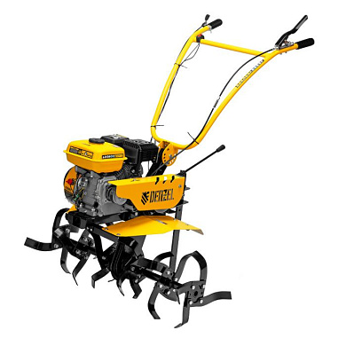 Мотоблок DPT-270SB, 7 л.с., ремен.сцеп, фрез 3х4, ШОМ, без колес, передачи 2В/1Н Denzel 56452